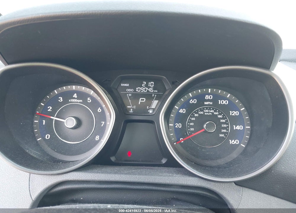 2013 HYUNDAI ELANTRA VIN: 5NPDH4AEXDH419235