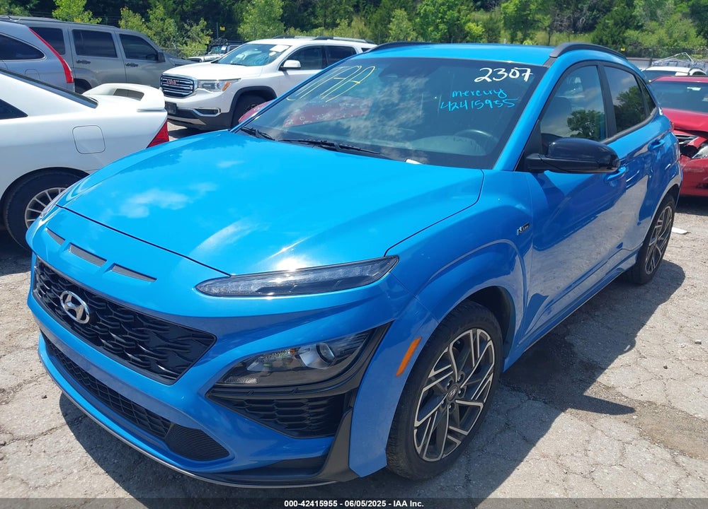 2022 HYUNDAI KONA VIN: KM8K33A37NU772307