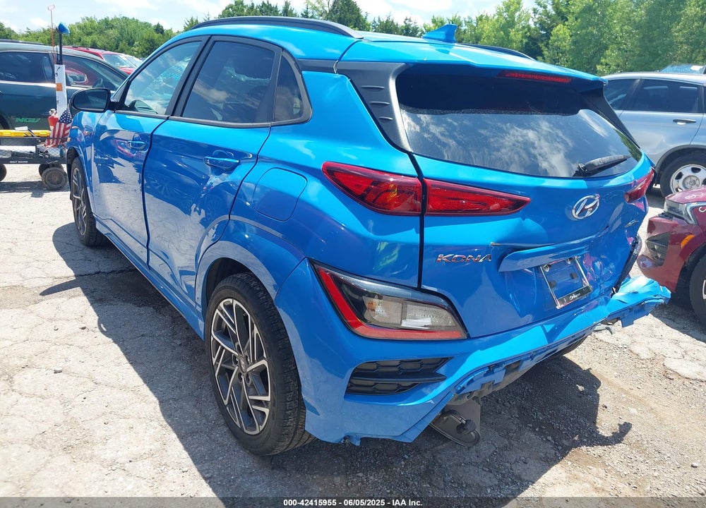 2022 HYUNDAI KONA VIN: KM8K33A37NU772307