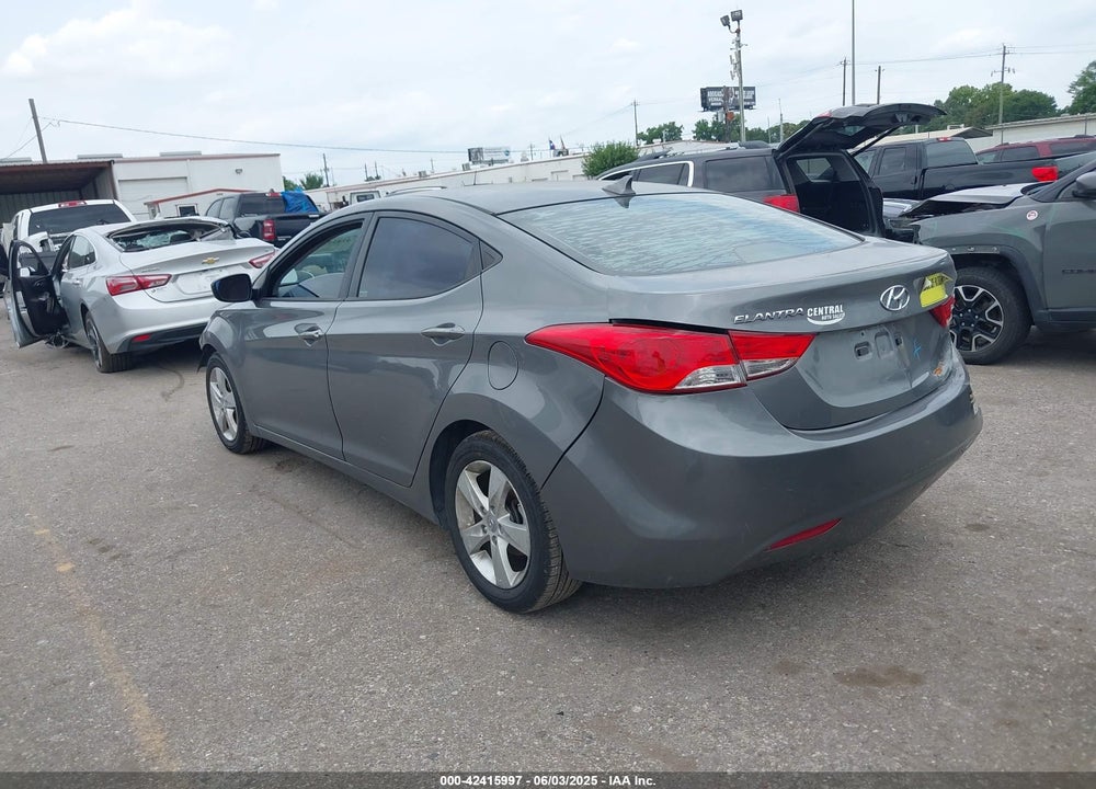 2013 HYUNDAI ELANTRA GLS VIN: 5NPDH4AE6DH358577