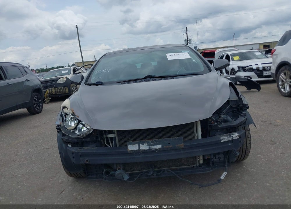 2013 HYUNDAI ELANTRA GLS VIN: 5NPDH4AE6DH358577