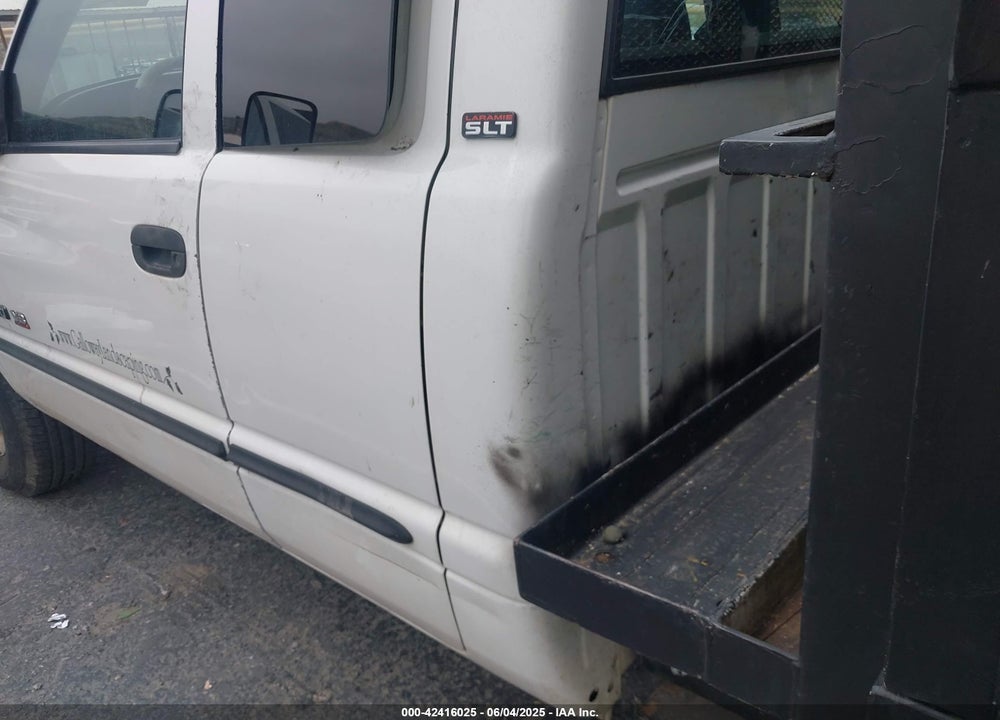 2002 DODGE RAM 2500 ST VIN: 3B7KC23Z82M306403