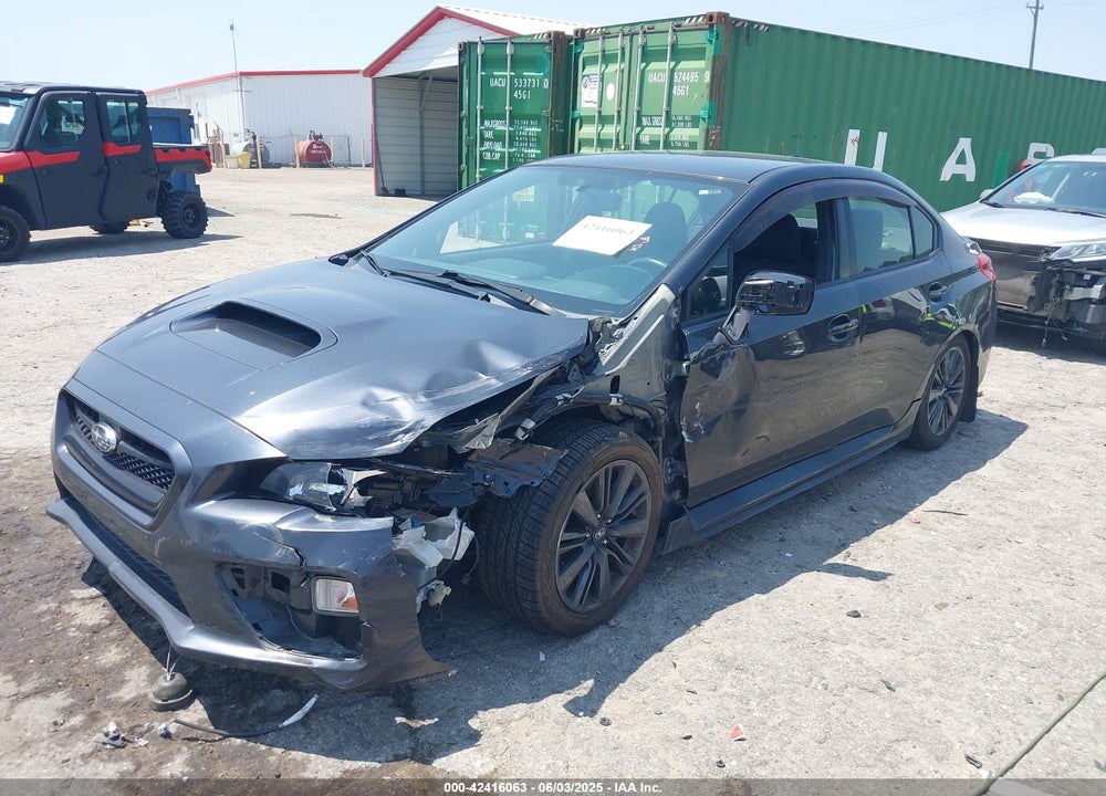 2017 SUBARU WRX VIN: JF1VA1B61H9836309