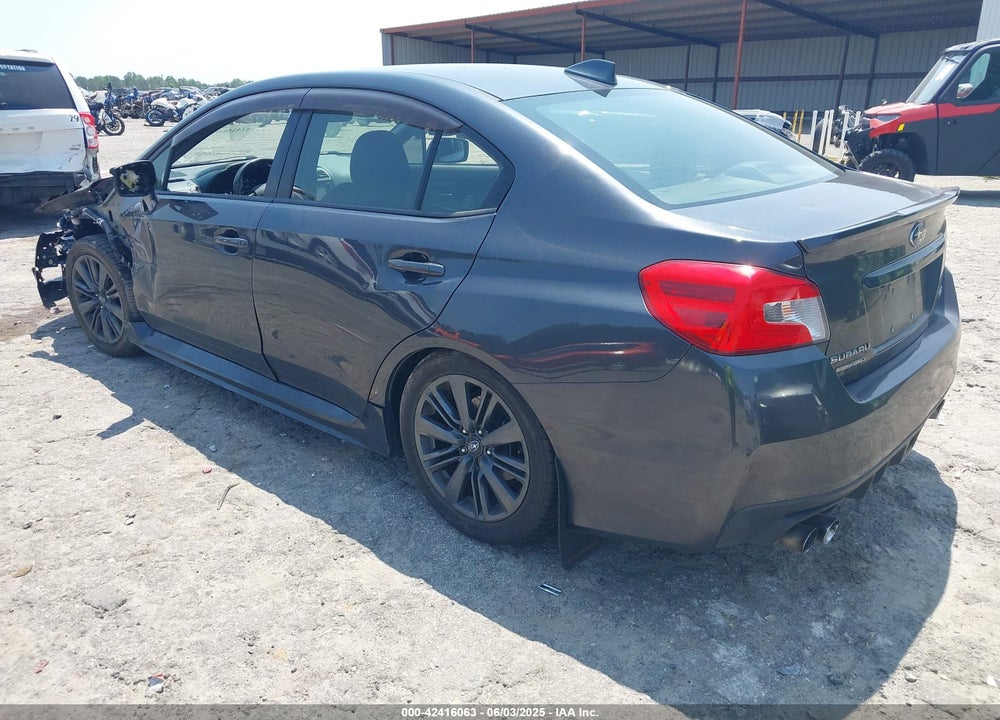2017 SUBARU WRX VIN: JF1VA1B61H9836309