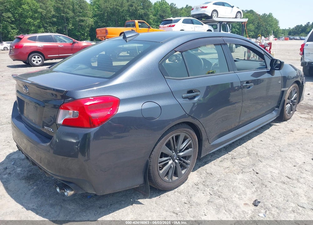 2017 SUBARU WRX VIN: JF1VA1B61H9836309