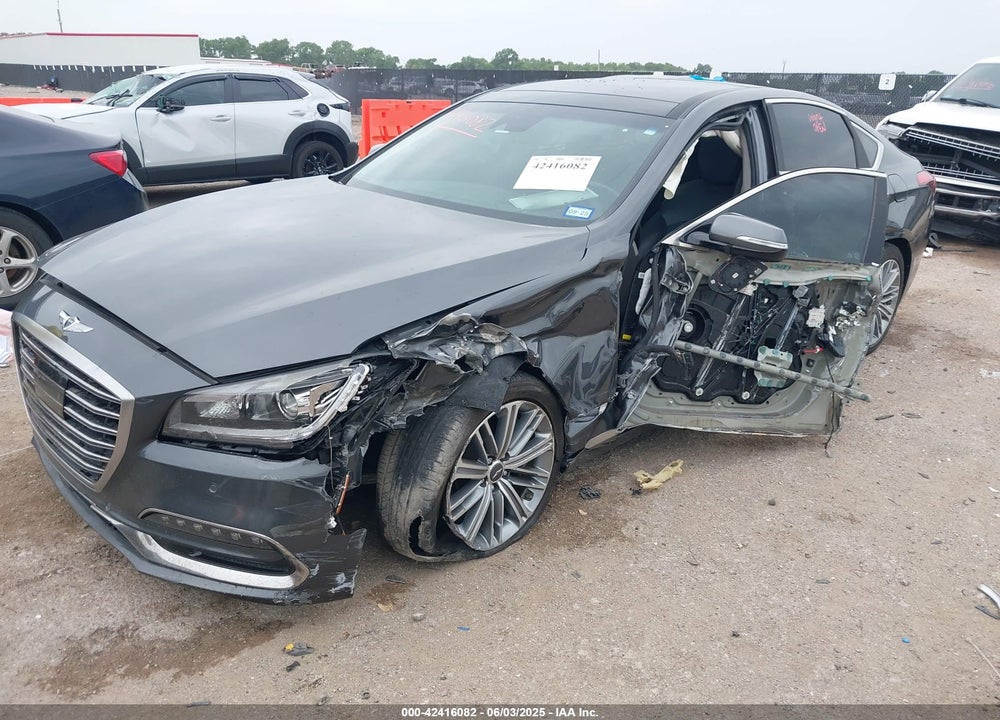 2018 GENESIS G80 VIN: KMHGN4JE2JU242926