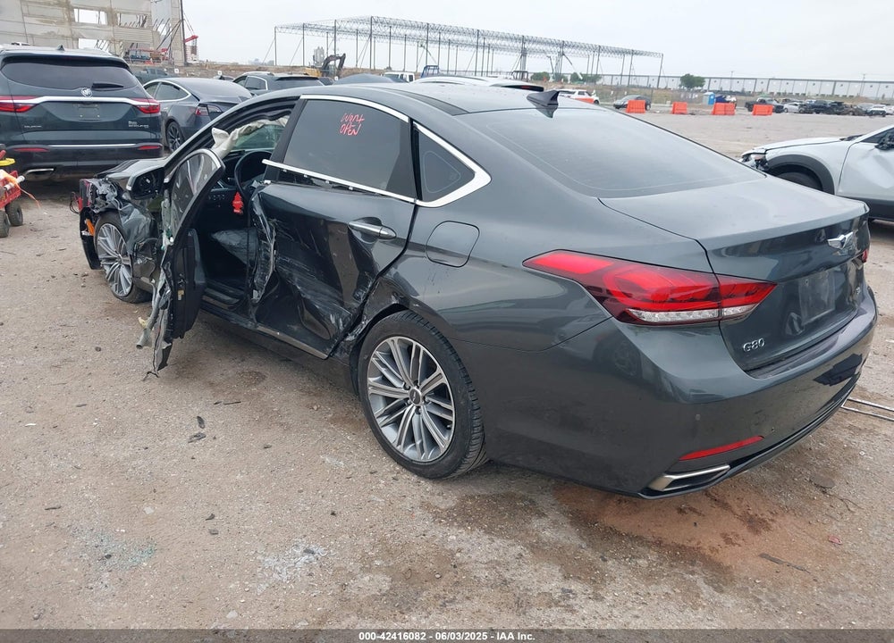 2018 GENESIS G80 VIN: KMHGN4JE2JU242926