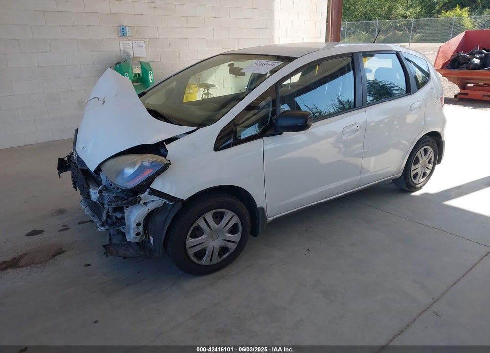 2010 HONDA FIT VIN: JHMGE8H23AC019029