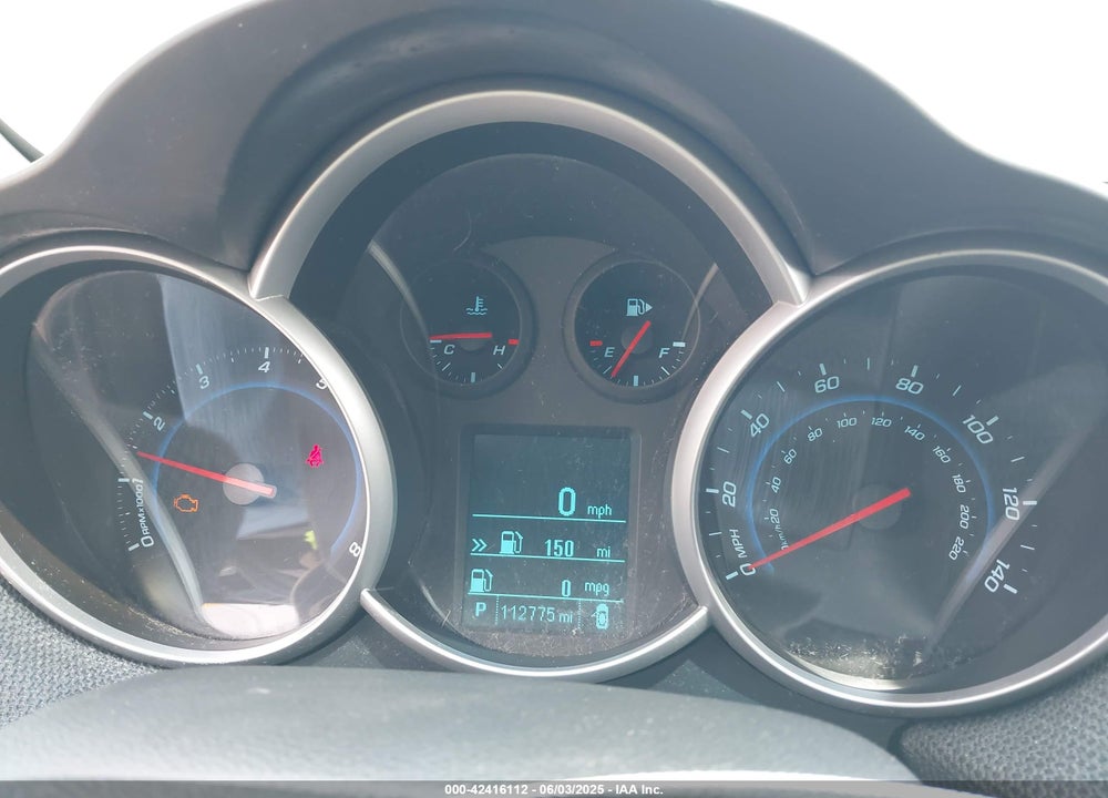 2012 CHEVROLET CRUZE VIN: 1G1PJ5SC8C7133254