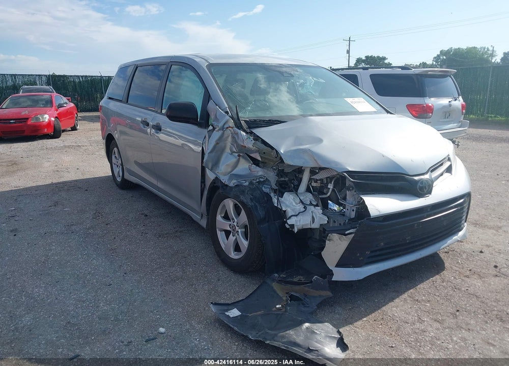 2020 TOYOTA SIENNA L VIN: 5TDZZ3DCXLS071940