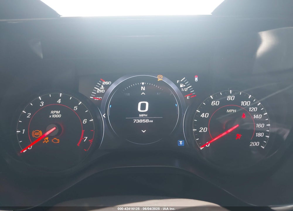 2020 CHEVROLET CAMARO VIN: 1G1FH1R77L0112204