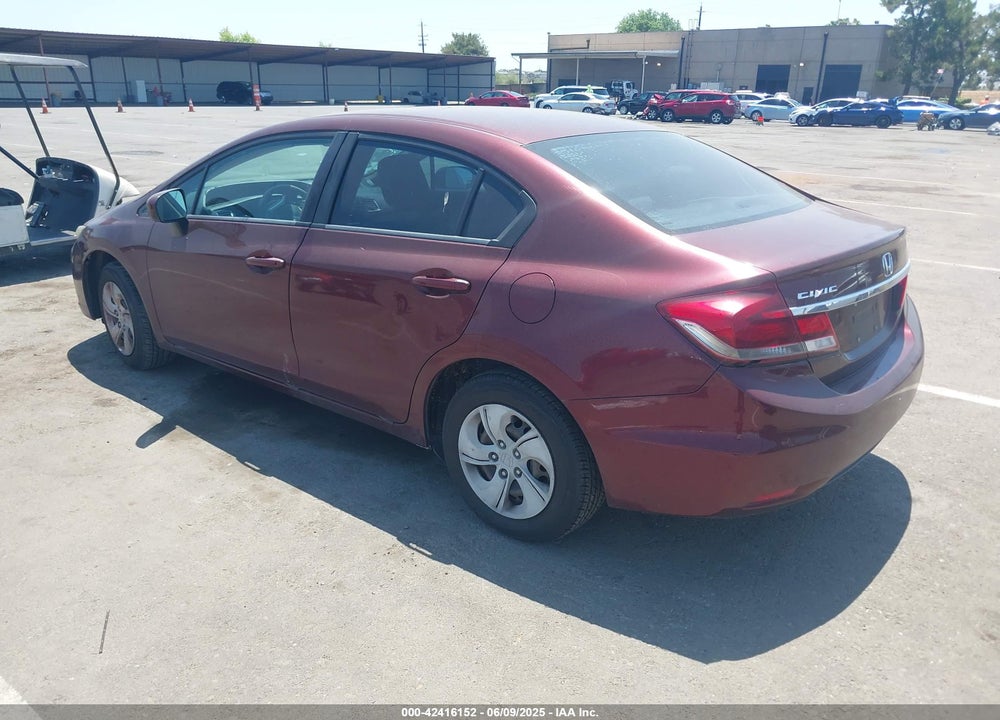 2014 HONDA CIVIC LX VIN: 19XFB2F59EE237457