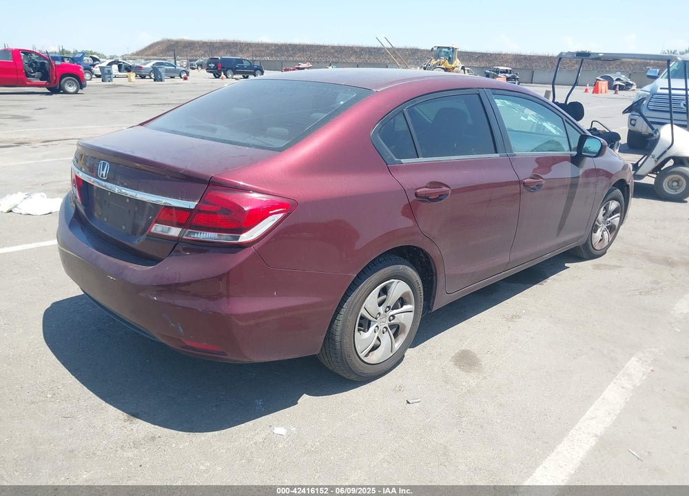 2014 HONDA CIVIC LX VIN: 19XFB2F59EE237457