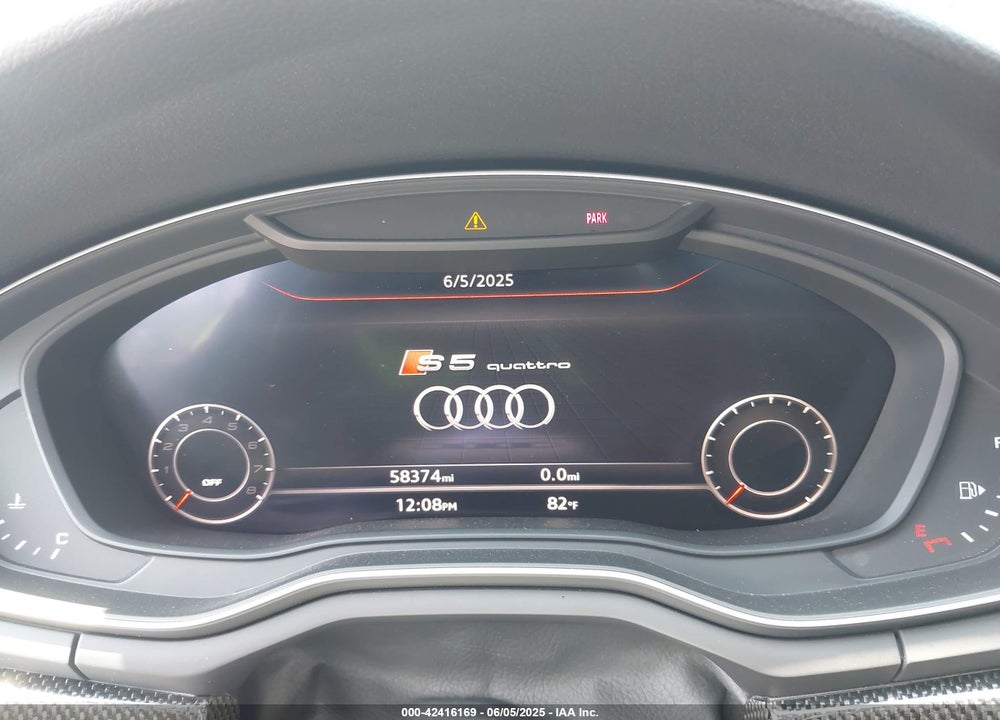 2018 AUDI S5 VIN: WAUR4AF59JA009986