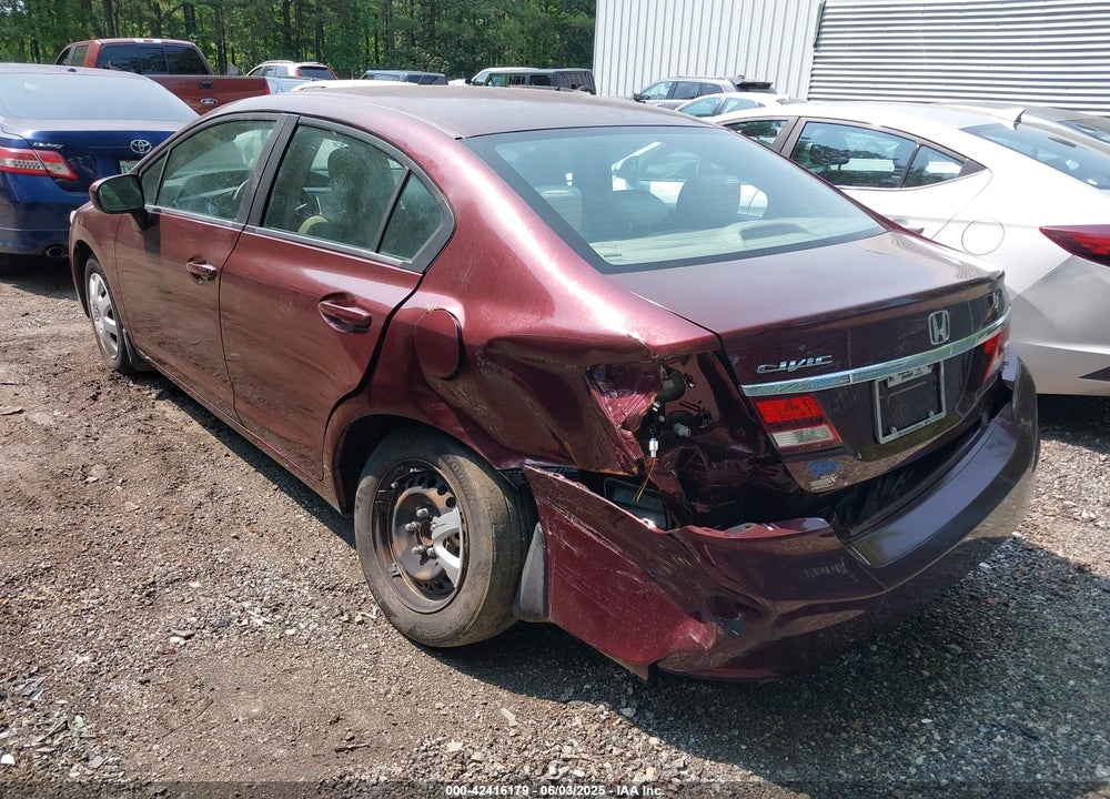 2015 HONDA CIVIC LX VIN: 19XFB2F58FE049093