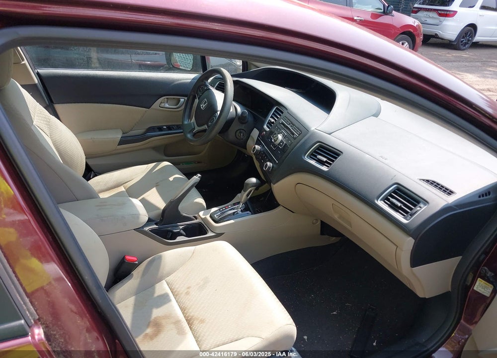 2015 HONDA CIVIC LX VIN: 19XFB2F58FE049093