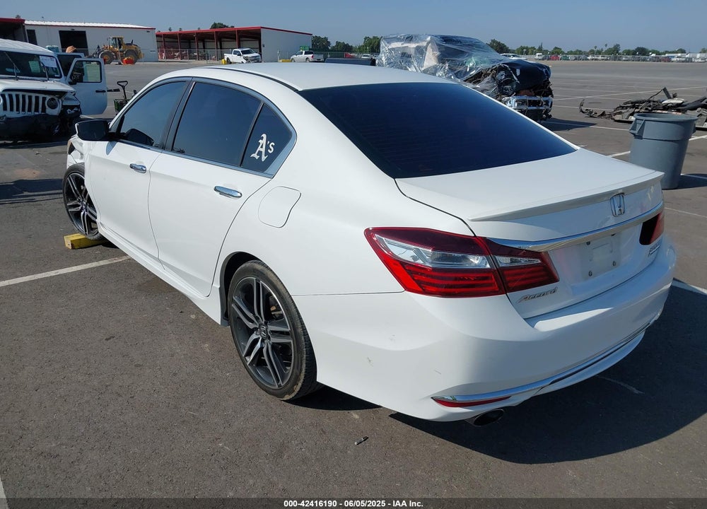 2017 HONDA ACCORD SPORT SE VIN: 1HGCR2F17HA020316