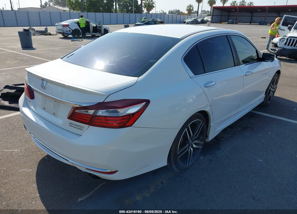 2017 HONDA ACCORD SPORT SE VIN: 1HGCR2F17HA020316