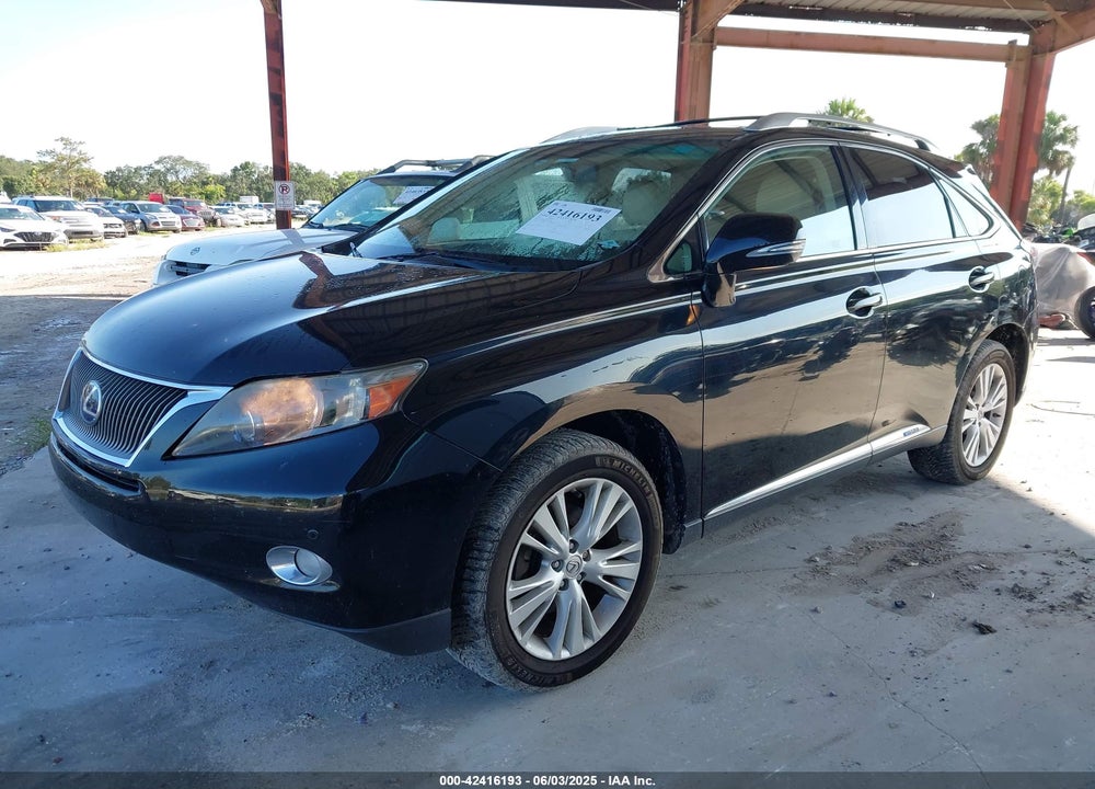 2011 LEXUS RX 450H VIN: JTJBC1BA3B2043442