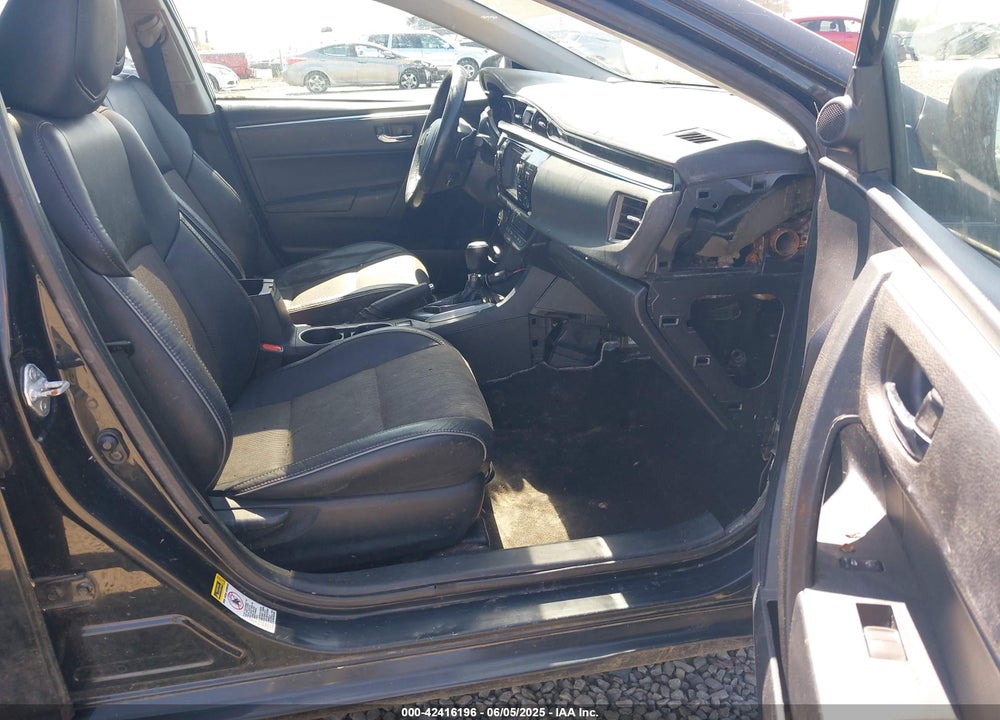 2015 TOYOTA COROLLA S PLUS VIN: 2T1BURHE9FC450276