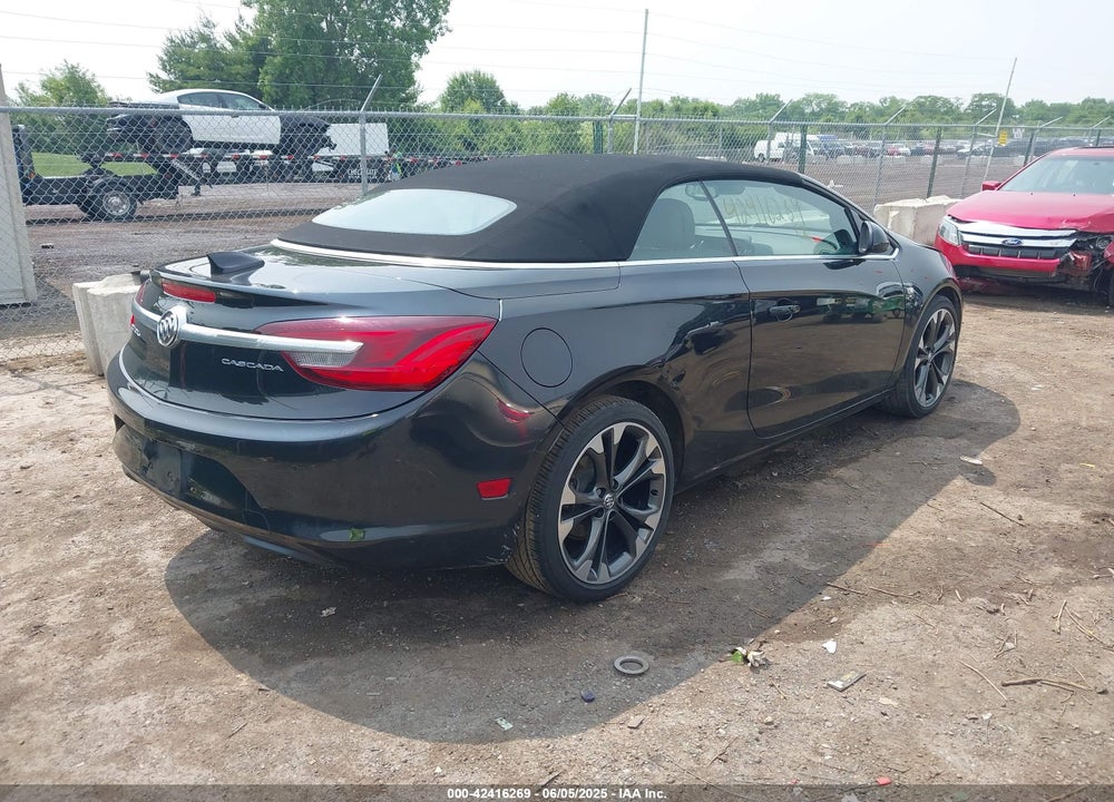 2016 BUICK CASCADA PREMIUM VIN: W04WT3N59GG103212