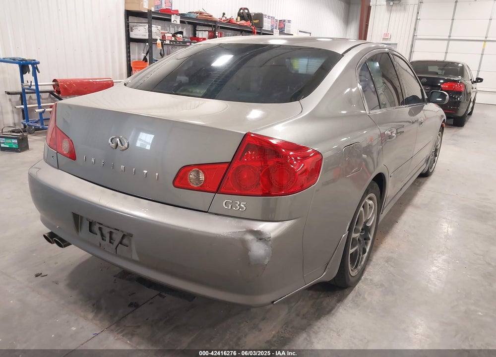 2006 INFINITI G35 VIN: JNKCV51E76M520394
