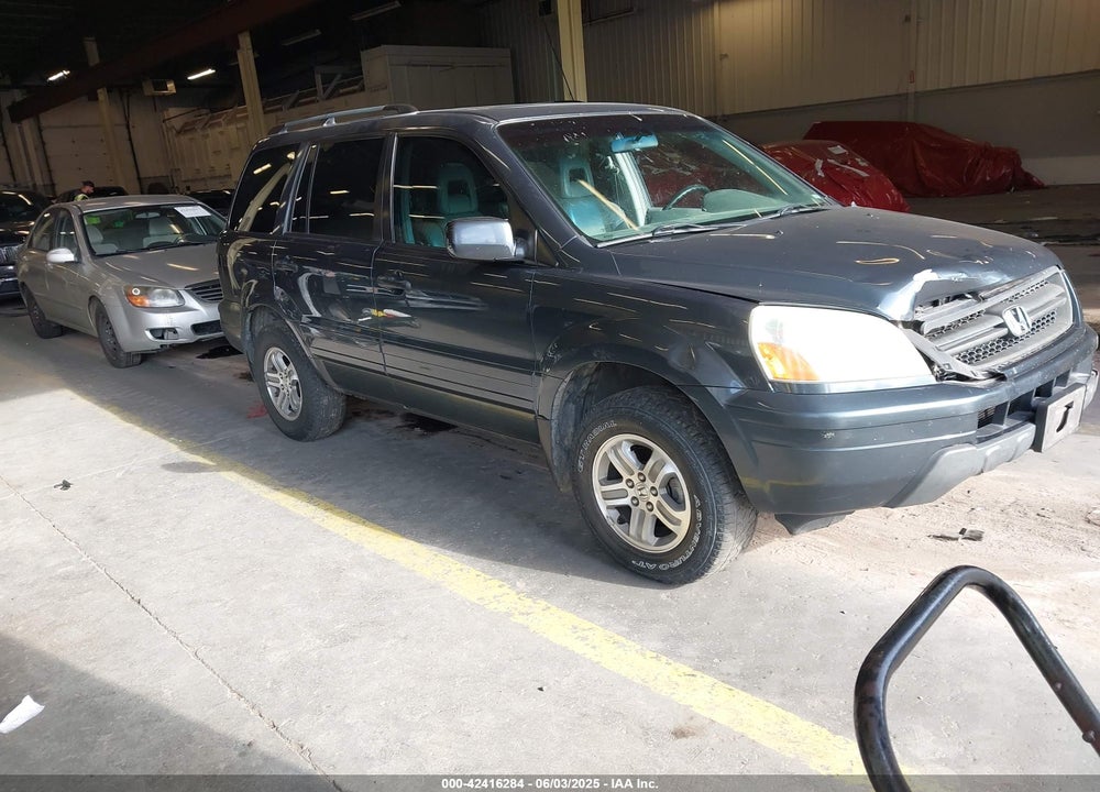2005 HONDA PILOT EX-L VIN: 2HKYF18675H521159