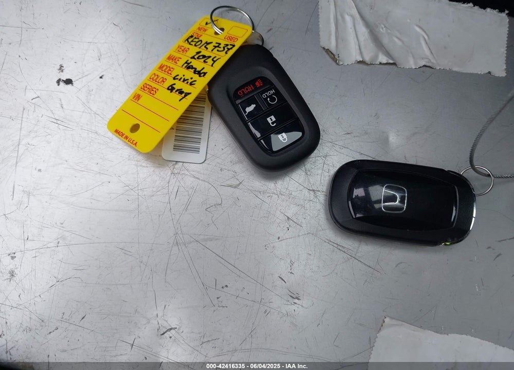 2024 HONDA CIVIC SPORT VIN: 19XFL2H85RE012737