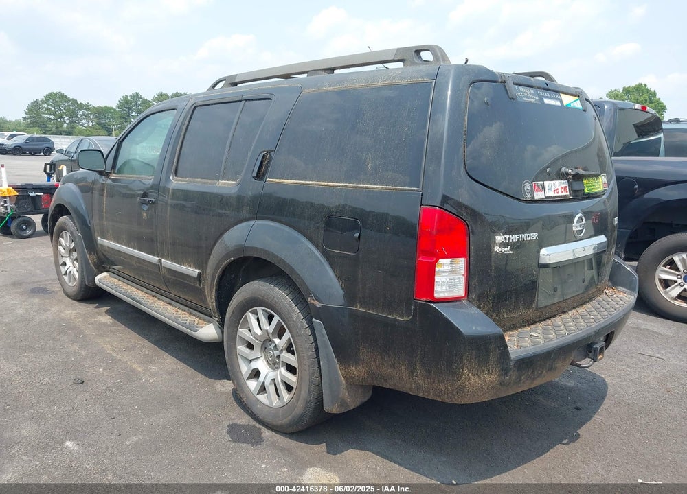 2010 NISSAN PATHFINDER VIN: 5N1AR1NN6AC614051
