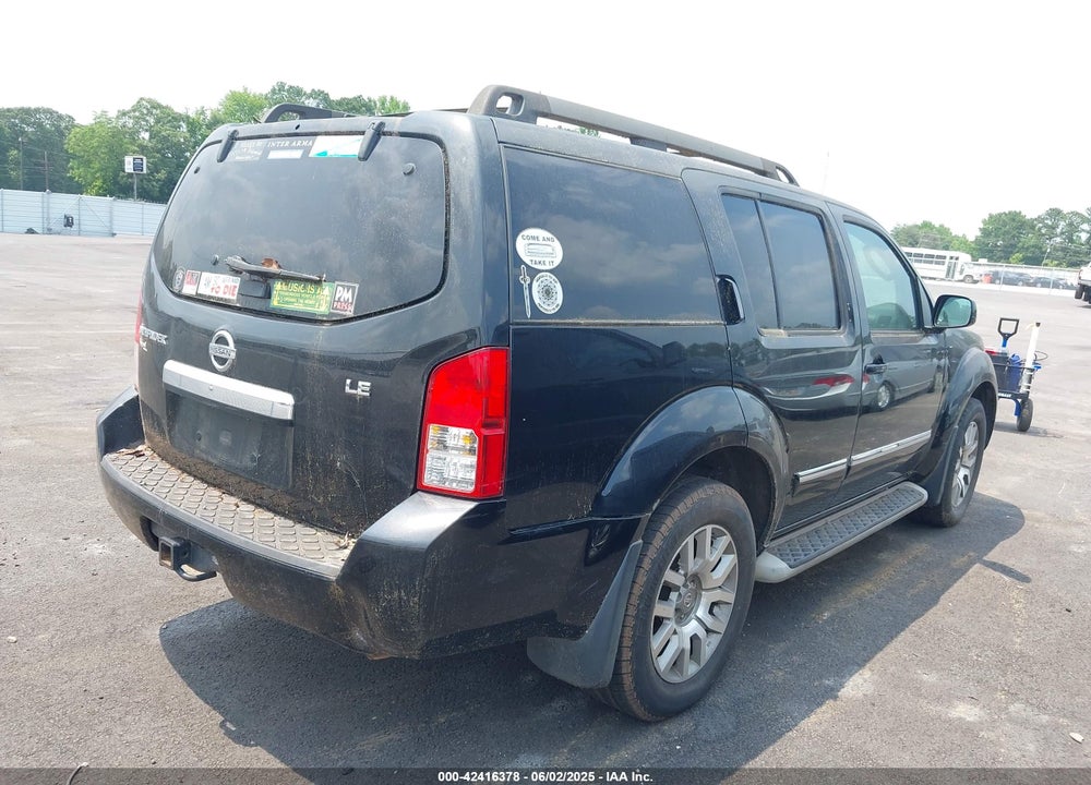 2010 NISSAN PATHFINDER VIN: 5N1AR1NN6AC614051