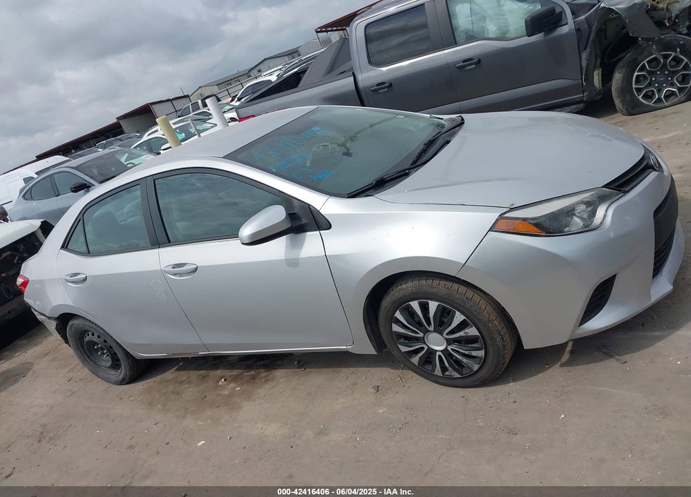 2014 TOYOTA COROLLA VIN: 2T1BURHE9EC114612
