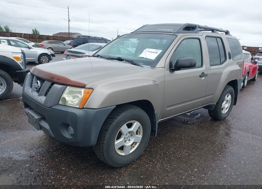 2007 NISSAN XTERRA VIN: 5N1AN08W57C523484