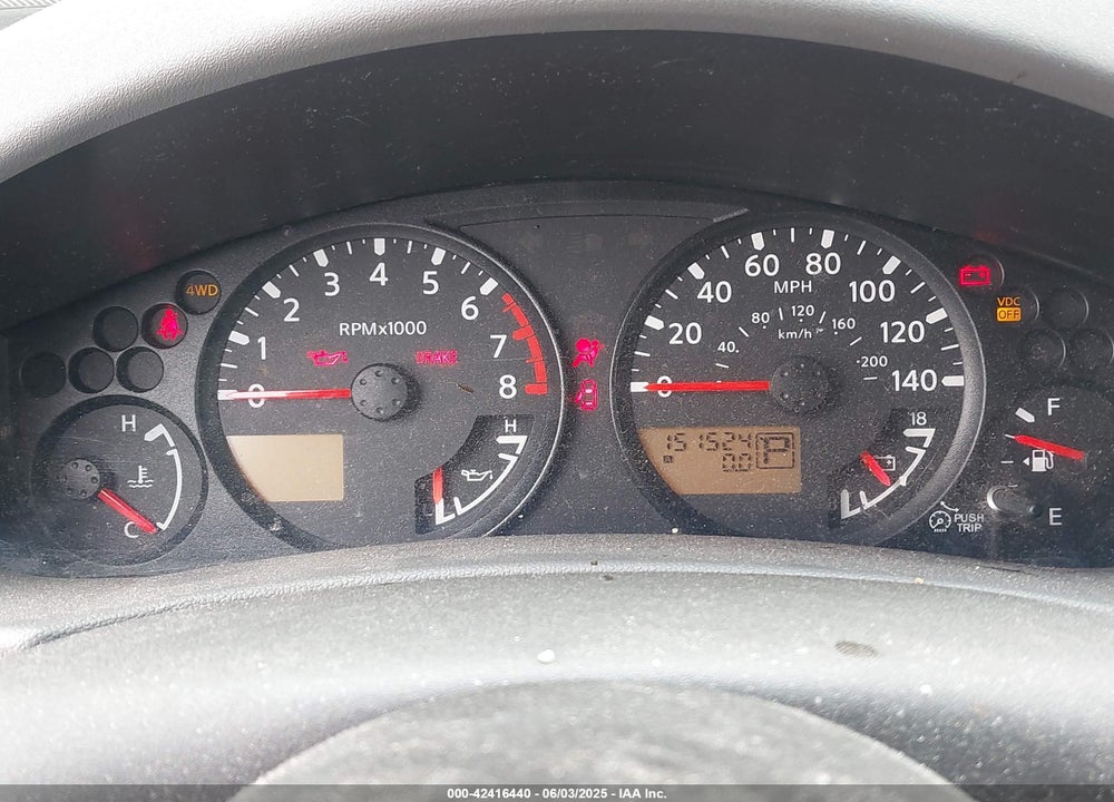 2007 NISSAN XTERRA VIN: 5N1AN08W57C523484