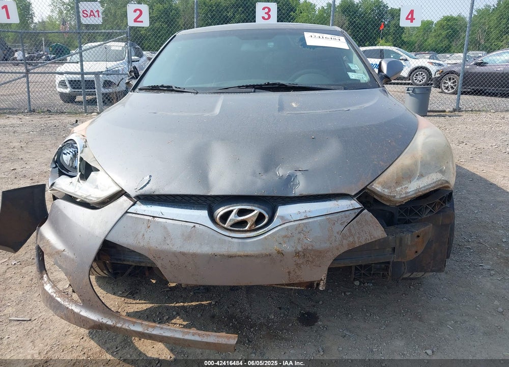 2012 HYUNDAI VELOSTER VIN: KMHTC6ADXCU067853