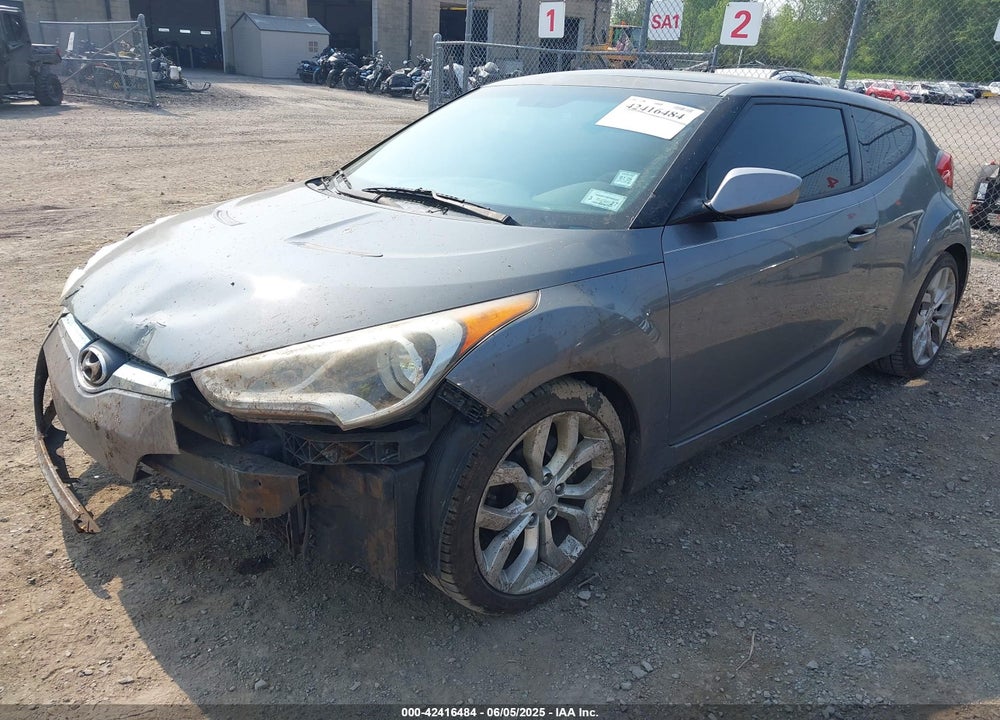 2012 HYUNDAI VELOSTER VIN: KMHTC6ADXCU067853