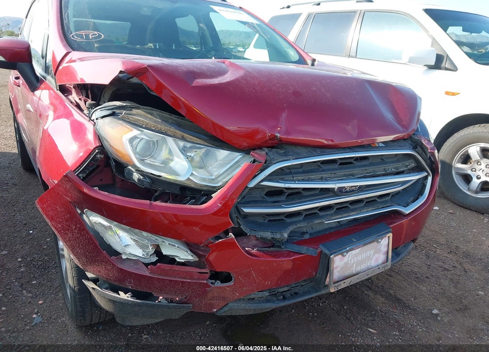2019 FORD ECOSPORT VIN: MAJ3S2GE6KC309564