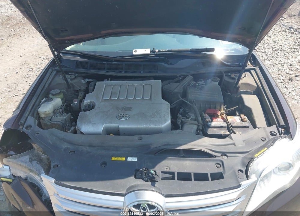 2011 TOYOTA AVALON VIN: 4T1BK3DB7BU427862