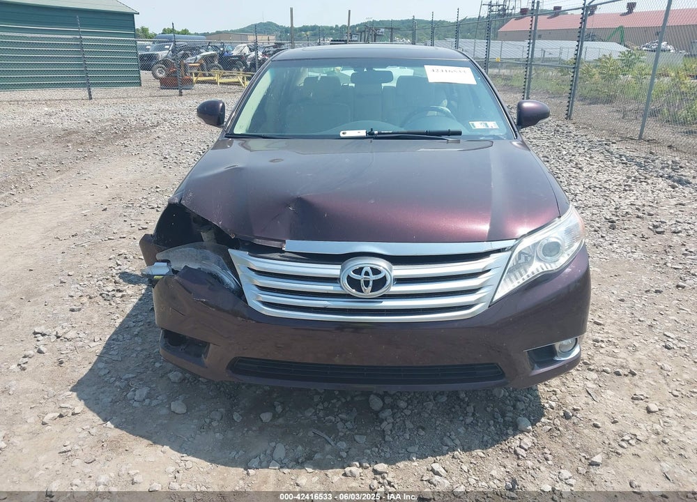 2011 TOYOTA AVALON VIN: 4T1BK3DB7BU427862