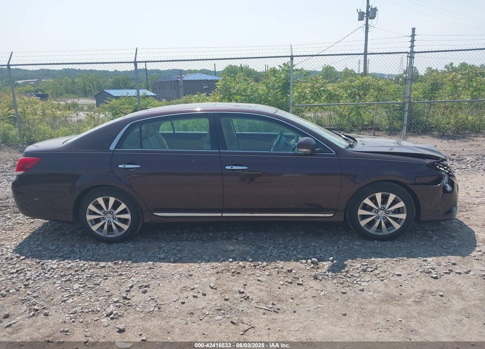 2011 TOYOTA AVALON VIN: 4T1BK3DB7BU427862