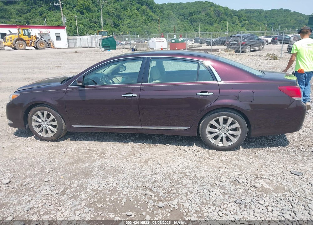 2011 TOYOTA AVALON VIN: 4T1BK3DB7BU427862