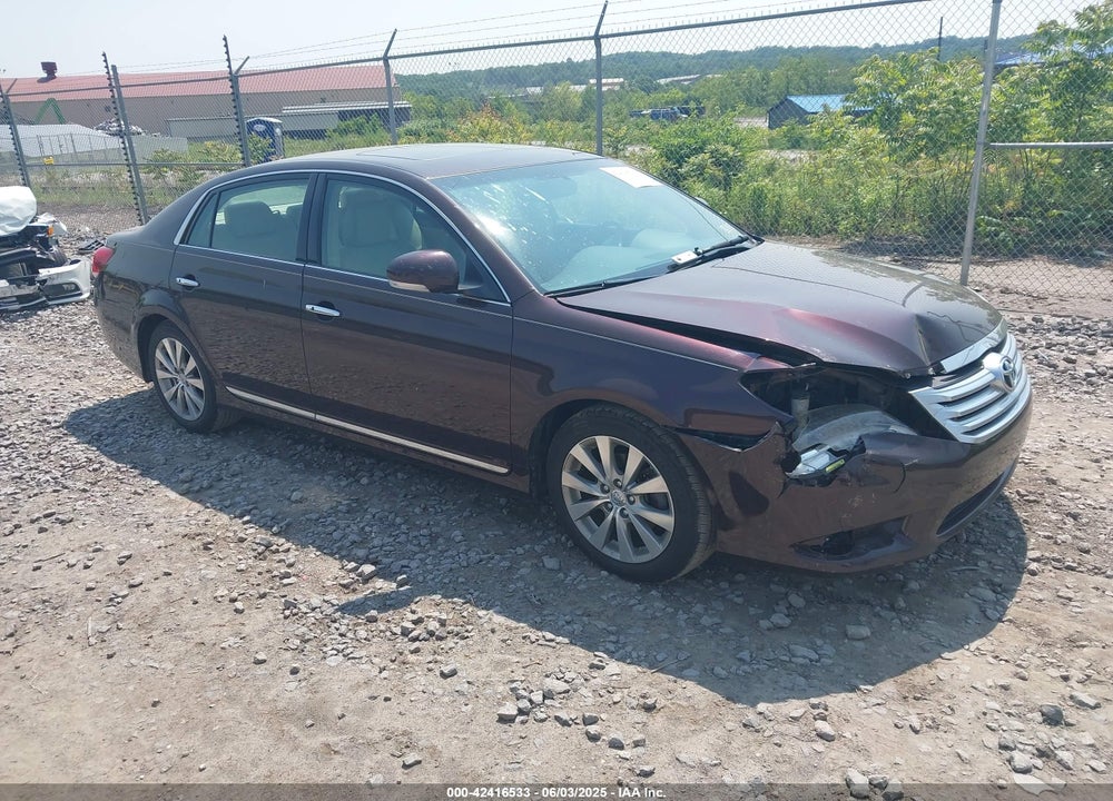 2011 TOYOTA AVALON VIN: 4T1BK3DB7BU427862