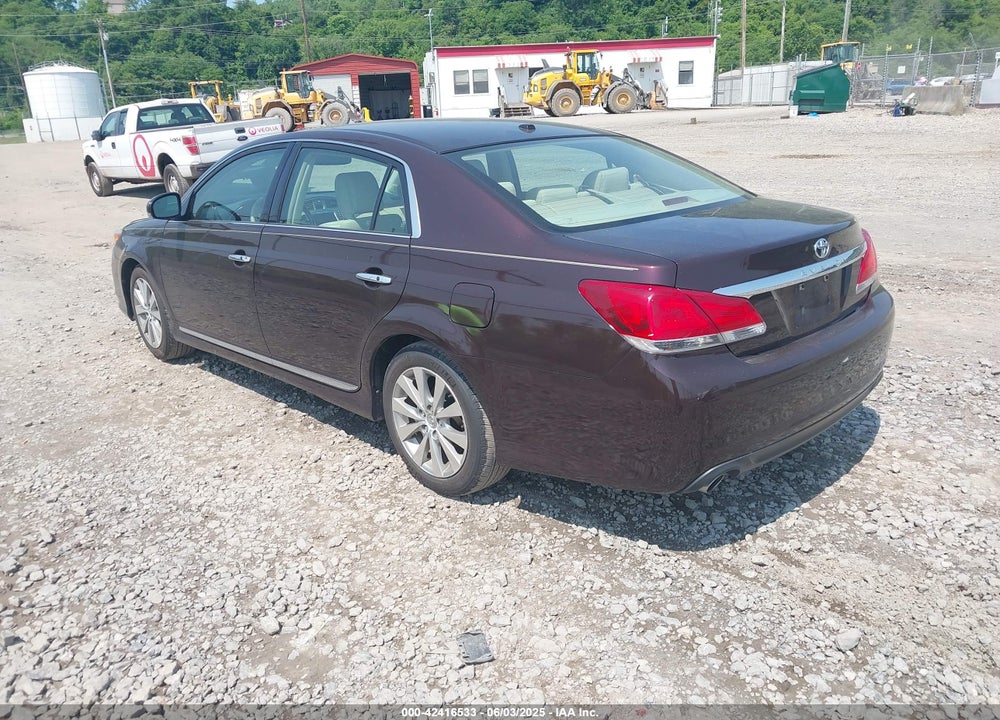 2011 TOYOTA AVALON VIN: 4T1BK3DB7BU427862
