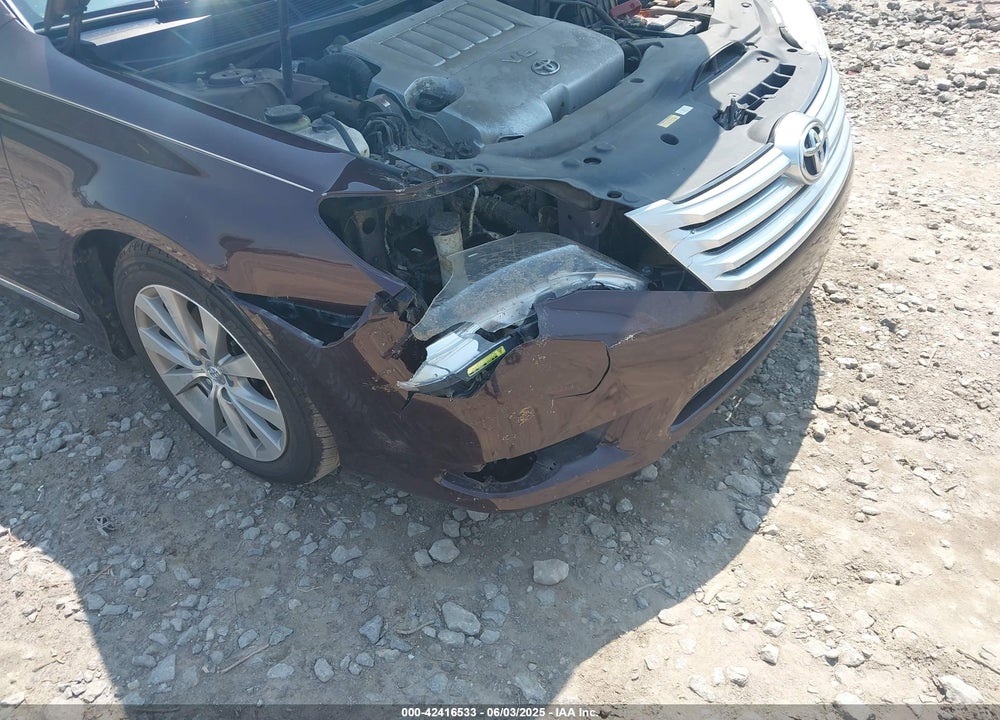 2011 TOYOTA AVALON VIN: 4T1BK3DB7BU427862