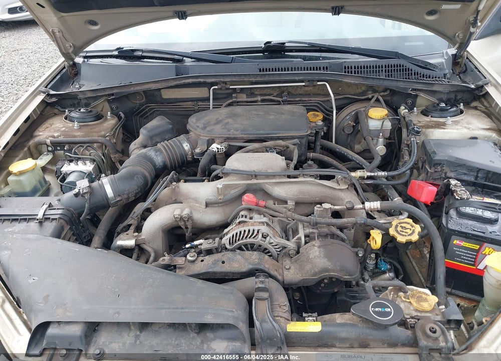 2008 SUBARU OUTBACK 2.5I VIN: 4S4BP61C186356218
