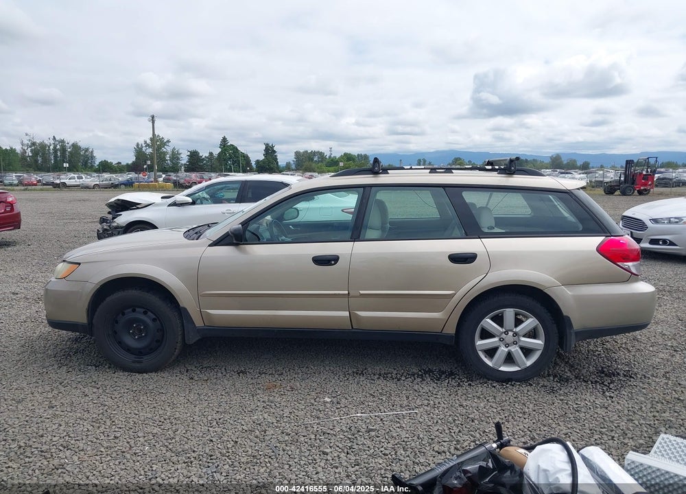 2008 SUBARU OUTBACK 2.5I VIN: 4S4BP61C186356218