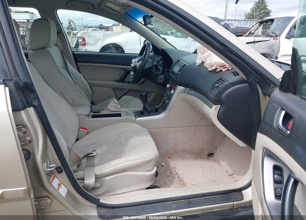 2008 SUBARU OUTBACK 2.5I VIN: 4S4BP61C186356218