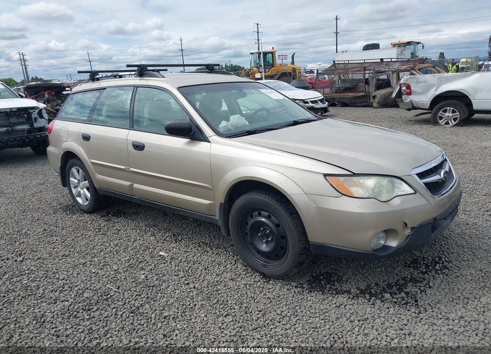 2008 SUBARU OUTBACK 2.5I VIN: 4S4BP61C186356218