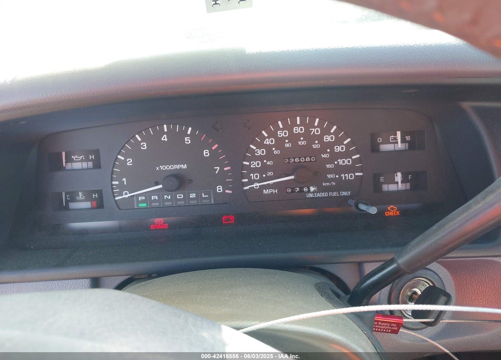 1997 TOYOTA T100 SR5 V6 VIN: JT4TN14D6V0033142