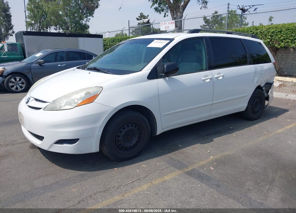2007 TOYOTA SIENNA LE VIN: 5TDZK23C07S013664