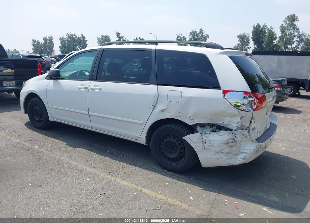 2007 TOYOTA SIENNA LE VIN: 5TDZK23C07S013664